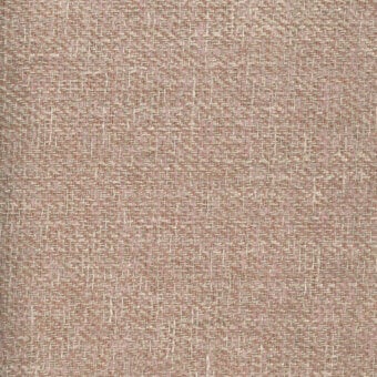Terracotta fabric sample with heathered weave, displaying muted beige threads and a dense, irregular texture; “turri > fabric cat. x > 753 c” text visible.