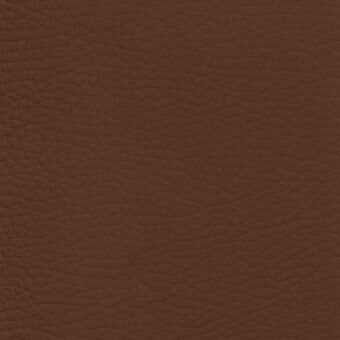 Brown leather texture sample with raised grain, warm tonal variations, and a smooth, slightly reflective finish; identified as “turri leather 914p a.”