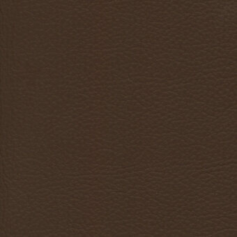 Dark brown leather texture sample, pebbled grain, matte finish, identified as “turri > leather cat. ld > 945p a.”, consistent tone.