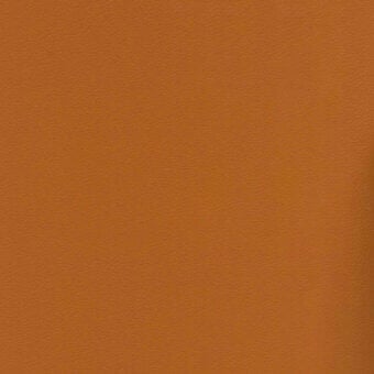 Leather upholstery texture, orange-brown color, smooth grain with “turri > leather cat. lh > 1165p b” label visible in corner.