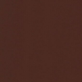Turri leather swatch, muted brown, matte finish with fine grain texture and subtle color variations; imprinted text “turri > leather cat. lh > 1224p b”.