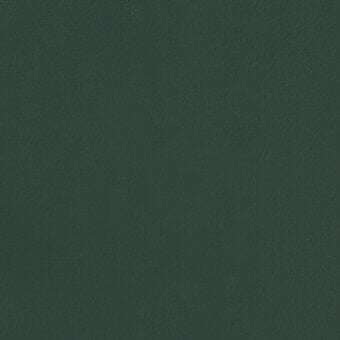 Dark green leather sample with matte texture, displaying subtle tonal variation and imprinted “turri > leather cat. lh > 1295p b” text.