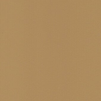 Leather swatch, tan colored, finely-grained texture with subtle markings and imprinted text “turri > leather cat. lh > 1301p b”.
