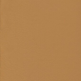 Tan leather texture with a subtle grain pattern, matte finish, and warm caramel tone; brand marking “turri > leather cat. lh > 402p a” visible.