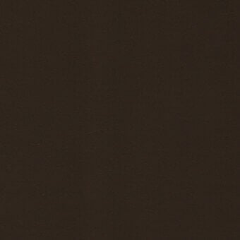 Dark brown leather texture sample displaying a uniform grain, matte finish, and subtle woven backing with a white label reading “turri > leather cat. lh > 404p a.”