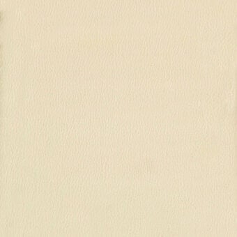 Pale beige leather texture with a fine horizontal grain, matte finish, and subtle brand text imprint; warm neutral tone.