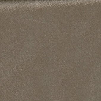 Leather upholstery swatch, medium brown, woven texture with matte finish and subtle grain, studio lighting.