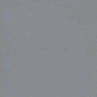 Turri leather sample, mid-tone gray, granular matte texture, likely upholstery material, catalog ID lm > 1042p a.