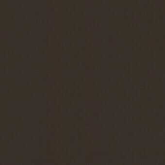 Dark brown leather swatch, “turri > leather cat. lm > 1045p a,” displays a matte, textured surface with a natural grain and subtle sheen.