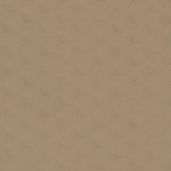 Hexagonal texture pattern in tan, featuring isometric lines creating a repeating, subtly rough surface resembling woven fabric.