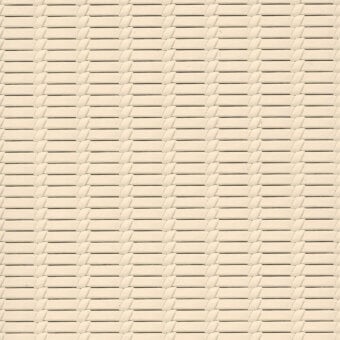 Woven leather texture, light beige horizontal and vertical strips, grid pattern with rounded knots, smooth consistent surface.