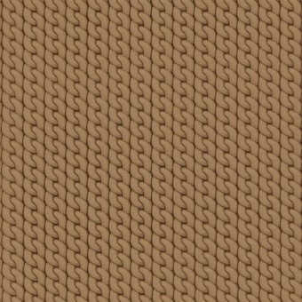 Woven leather texture, tan with tonal variation, repeating curved pattern, dense scale-like surface, subtle brand text integrated.