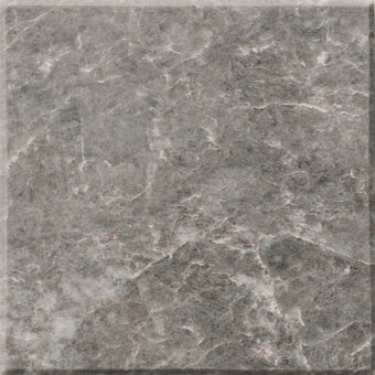Gray marble tile with irregular veins, polished finish, and subtle sheen; “turri > marble cat.4 > 404m bardiglio” material sample.