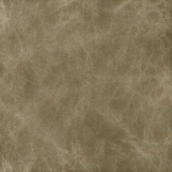 Textured fabric surface in olive green and tan tones, displaying a mottled grain and matte finish with diffused watercolor-like color variations.