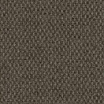 Woven fabric sample, dark gray licorice color, tight plain weave with nubby texture; Varaschin Piper B093 textile against neutral backdrop.