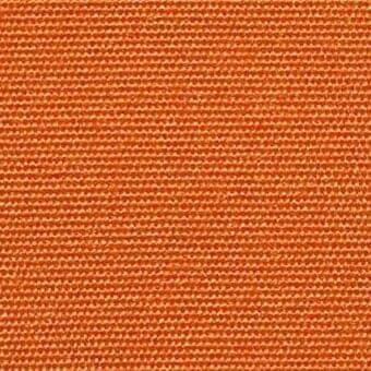 Panama fabric, orange color, horizontal rib weave; dense texture suitable for upholstery, identified as Varaschin summer up panama arancio b1392.