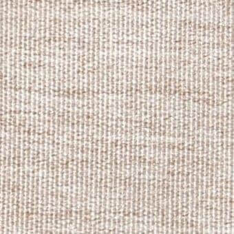 Creamy off-white textured fabric with horizontal ribbing, heathered with warm beige threads; dense weave, matte finish, Panama corda b1390.