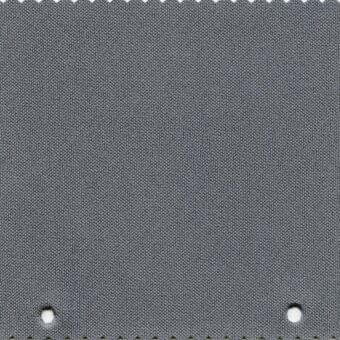 Gray woven fabric texture with a plain weave, displaying a matte finish and subtle heathered tonal variations; label reads “varaschin abaco c482 abacotitanio”.