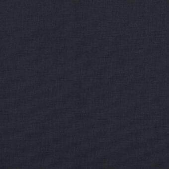 Navy blue fabric swatch with a tight linear weave and matte finish, medium weight texture, identified as Varaschin Antigua C363.