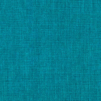 Turquoise woven fabric texture with a dense square pattern, matte finish, and subtle tonal variations; Varaschin Marine C104 Turchese.