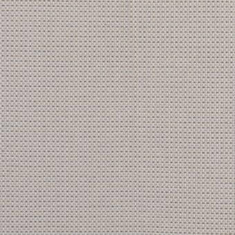 Woven fabric texture, light beige and gray tones, dense uniform pattern of horizontal and vertical threads, smooth synthetic blend material.