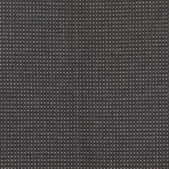 Varaschin Vela fabric C142 Fumo, a muted gray textured weave with a repeating dot pattern and matte finish.