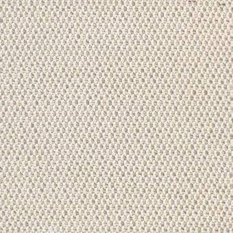 Woven fabric texture, beige, cream, and gray tones, dense regular weave with varied thread thickness, “Lopez D121 Marmo” label visible.