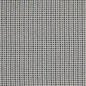 Quatrefoil fabric texture, dark green motifs on light beige, dense repeating geometric pattern with subtle woven structure and matte finish.