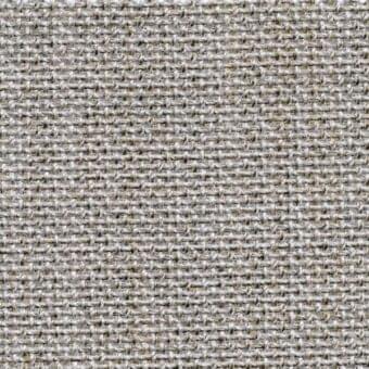 Woven fabric texture, gray and beige tones, dense grid pattern with matte finish; Varaschin Pop Soley E452 fabric label visible.