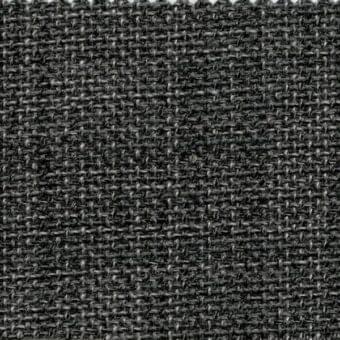 Varaschin Pop Soley fabric sample, dark gray heathered texture, tight irregular grid weave with nubby matte surface, E453 popantracite.