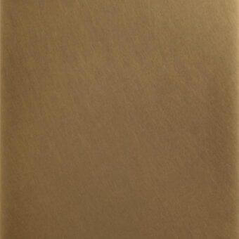Burnished brass texture with warm golden-brown tones, displaying a matte finish and subtle parallel line pattern for a directional effect.