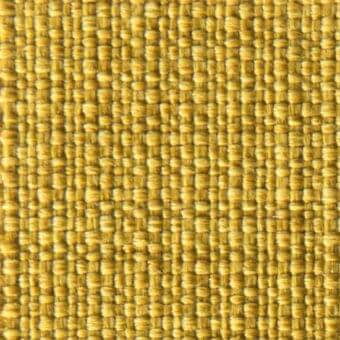 Mustard yellow Fedor 12062 fabric texture with a dense, grid-like weave and matte finish, from the verzelloni fabric collection.