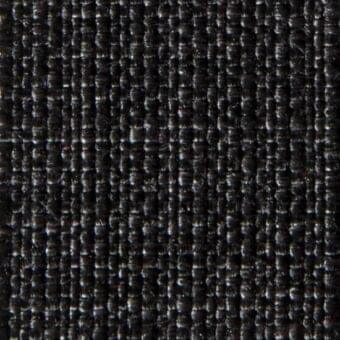 Dark gray woven fabric with a grid texture, dense matte finish, and regular vertical-horizontal threads; verzelloni fedor 12074.