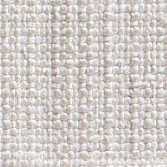 Cream Schubert 10058 verzelloni fabric displays a dense, textured weave of off-white horizontal and vertical threads.