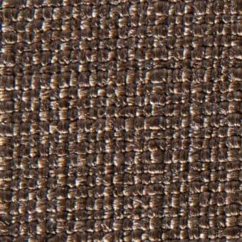Brown woven fabric texture displaying a grid pattern, with visible thread intersections and matte finish; sample labeled “schubert 10062”.