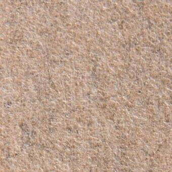 Beige woven textile texture with a granular surface and randomly oriented fibers, appearing matte and durable, likely wool or a wool blend.