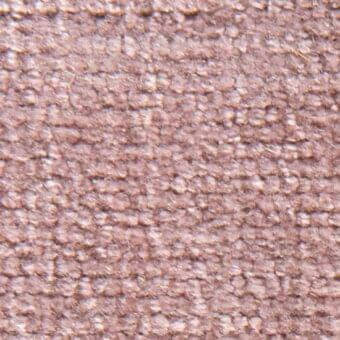Woven fabric texture in muted mauve with a nubby, granular surface and subtle horizontal striations, displaying a matte finish.