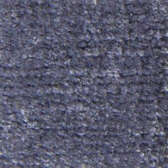 Indigo woven texture sample with raised ridges, dense fibers, and horizontal lines; includes “ray” and “14006” text.