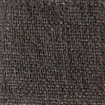 Dark gray fabric texture with dense, raised circular nodules and a subtly brushed finish; sample labeled “romeo 13053”.