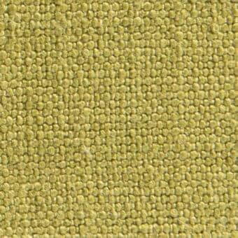 Woven fabric texture, muted yellow tone, dense granular weave with subtle mottling and rounded knots; “romeo 13061” text visible.