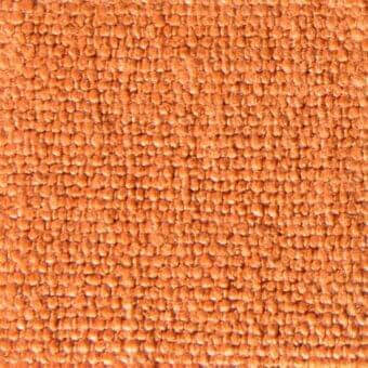 Terracotta fabric texture, woven with a raised, grid-pattern of rounded nodes; matte finish, possibly wool blend, from the Romeo 13062 collection.