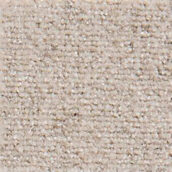 Beige textile texture with horizontal striations, matte finish, and small irregular elements; includes “verzelloni” fabric labeling.