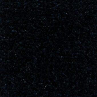 Navy blue woven fabric texture with a nubby surface, displaying mottled tonal variations and a matte finish; "rosendal 19026" text visible.