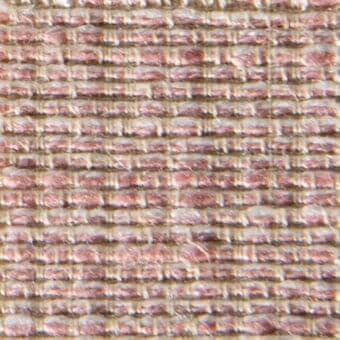 Beige and rose-pink striped fabric texture with horizontal weave, matte finish, and subtle embossed text reading “verzelloni > fabric > steven 16023”.