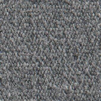 Woven fabric texture in muted gray with a nubby pile, displaying a durable matte finish suitable for upholstery, labeled “dylan 19043”.