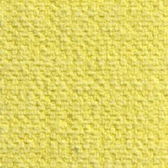 Yellow fabric texture, densely looped weave, slightly nubby surface, warm tone, natural fiber appearance, Verzelloni Elio 11112 sample.