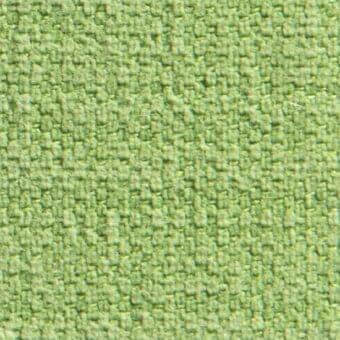 Woven fabric texture, pale green with gray undertones, dense nubby weave, matte finish, manufacturer detail “verzelloni elios 11113”.