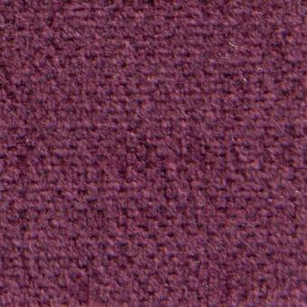 Woven fabric texture in muted plum, displaying a dense, nubby pile with a regular grid pattern and matte finish.