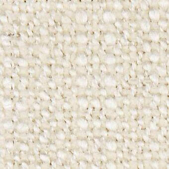 Cream off-white woven fabric texture features small circular tufts, a nubby surface, and subtle tonal variations; verzelloni gent 18001 label.