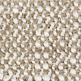 Textured surface with light beige circular elements set in a tan fibrous background, displaying a patterned, slightly glossy effect.